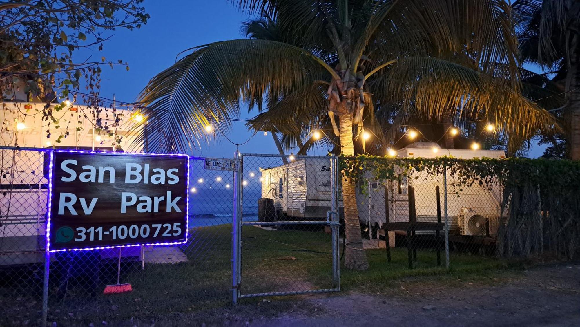San Blas Rv Park Frente Al Mar Matanchen Exterior photo
